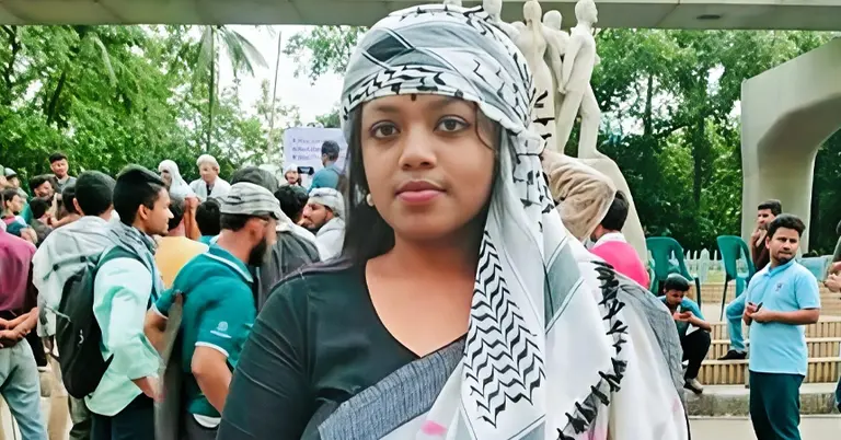 এনসিপির যুগ্ম আহ্বায়ক নুসরাত তাবাসসুম